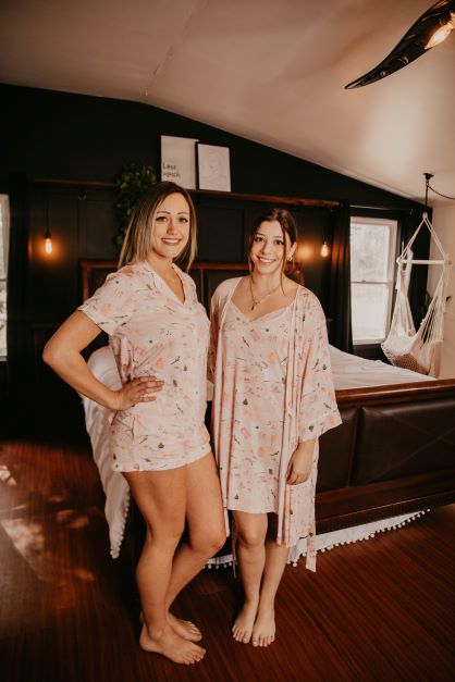 Kate Spade New York Bridal Robe in With Love Print - Image 2